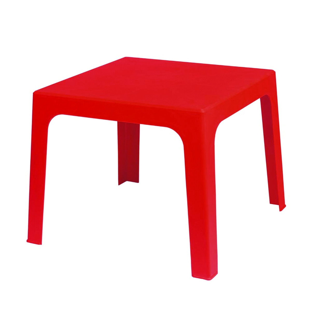 Mesa infantil 54x54x46 cm - ROJO 