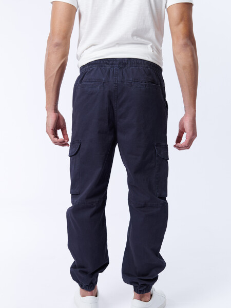 Pantalón cargo jogger Azul