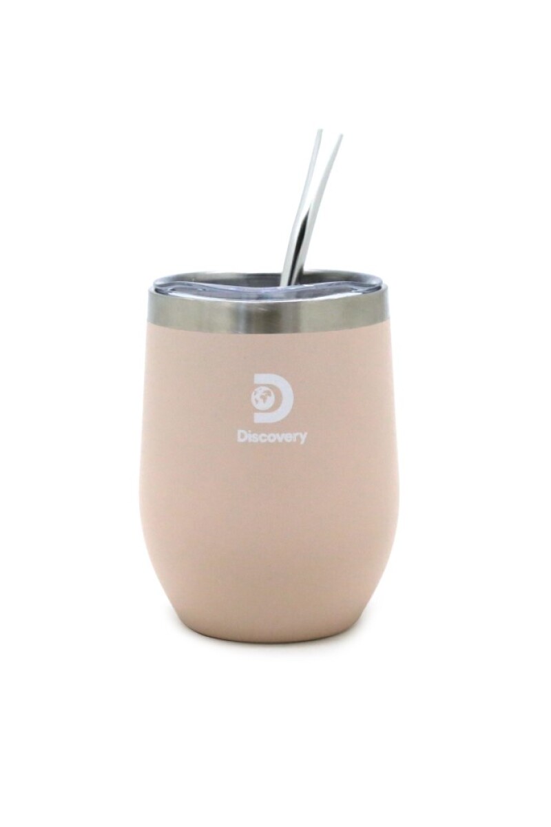 Mate y bombilla de Acero Rosa - Discovery Rosa