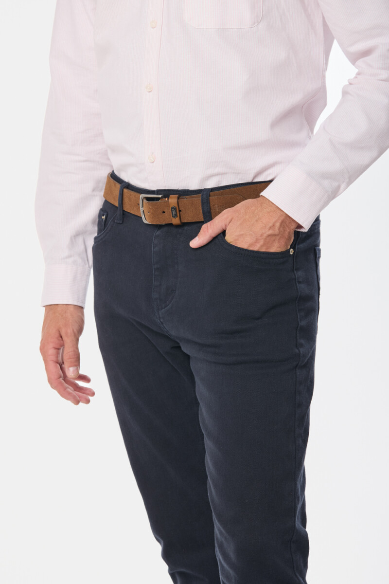 PANTALON 5 BOLSILLOS - Azul 