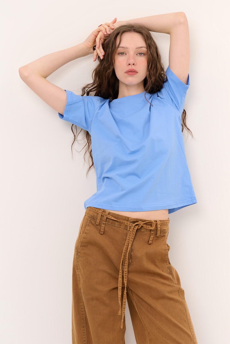 REMERA CLASSIC - AZUL 