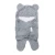 Manta para Bebés con Forma de Oso GRIS