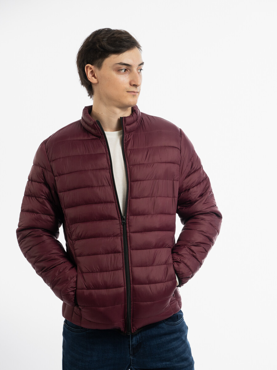 Campera Puffer - Bordo 
