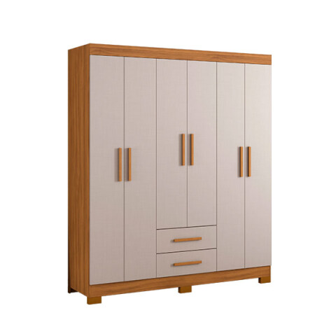 Ropero NT5010 6 Puertas Notavel Freijo Trend | Off White Ropero NT5010 6 Puertas Notavel Freijo Trend | Off White