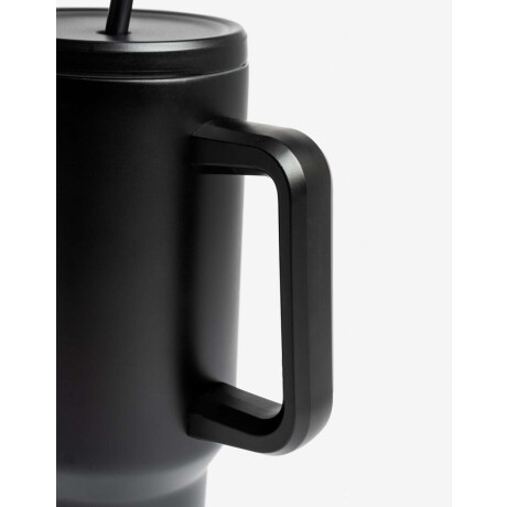 Vaso Metálico Coffee First Negro