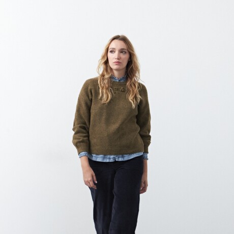 SWEATER VACANCES Verde Musgo