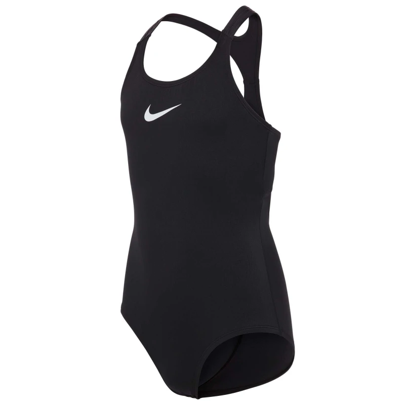 Traje De Baño Racerback One Piece de Niña Negro