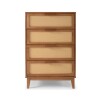 Comoda 4 Cajones Urban Oak Miel Comoda 4 Cajones Urban Oak Miel