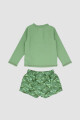 SET SHORT + TSHIRT GREEN