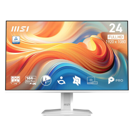 Monitor Msi Pro Mp243w E14 23,8" Ips Full Hd 144 Hz MONITOR MSI PRO MP243W E14 24"