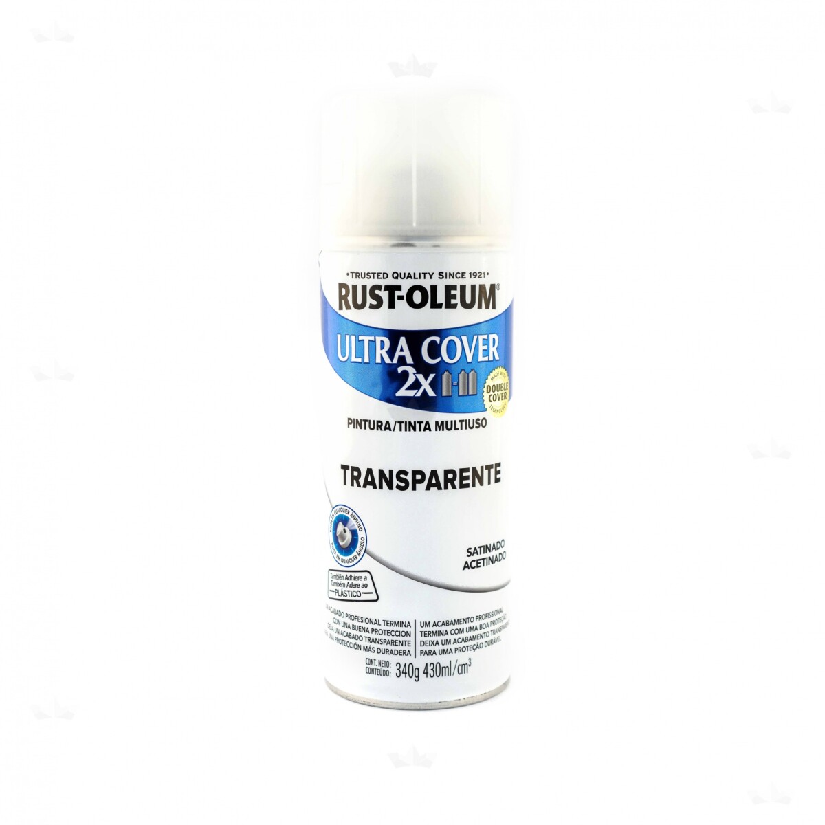 AEROSOL ULTRA COVER 2X BARNIZ SATINADO- 340 GR. 