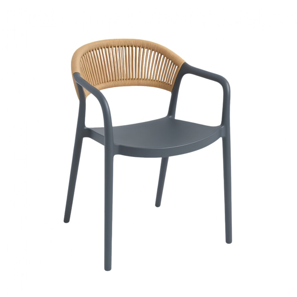 Silla de Jardín Valencia Gris