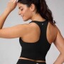 Tank Anywhere Cropped Built-In Bra Tank Mujer Black