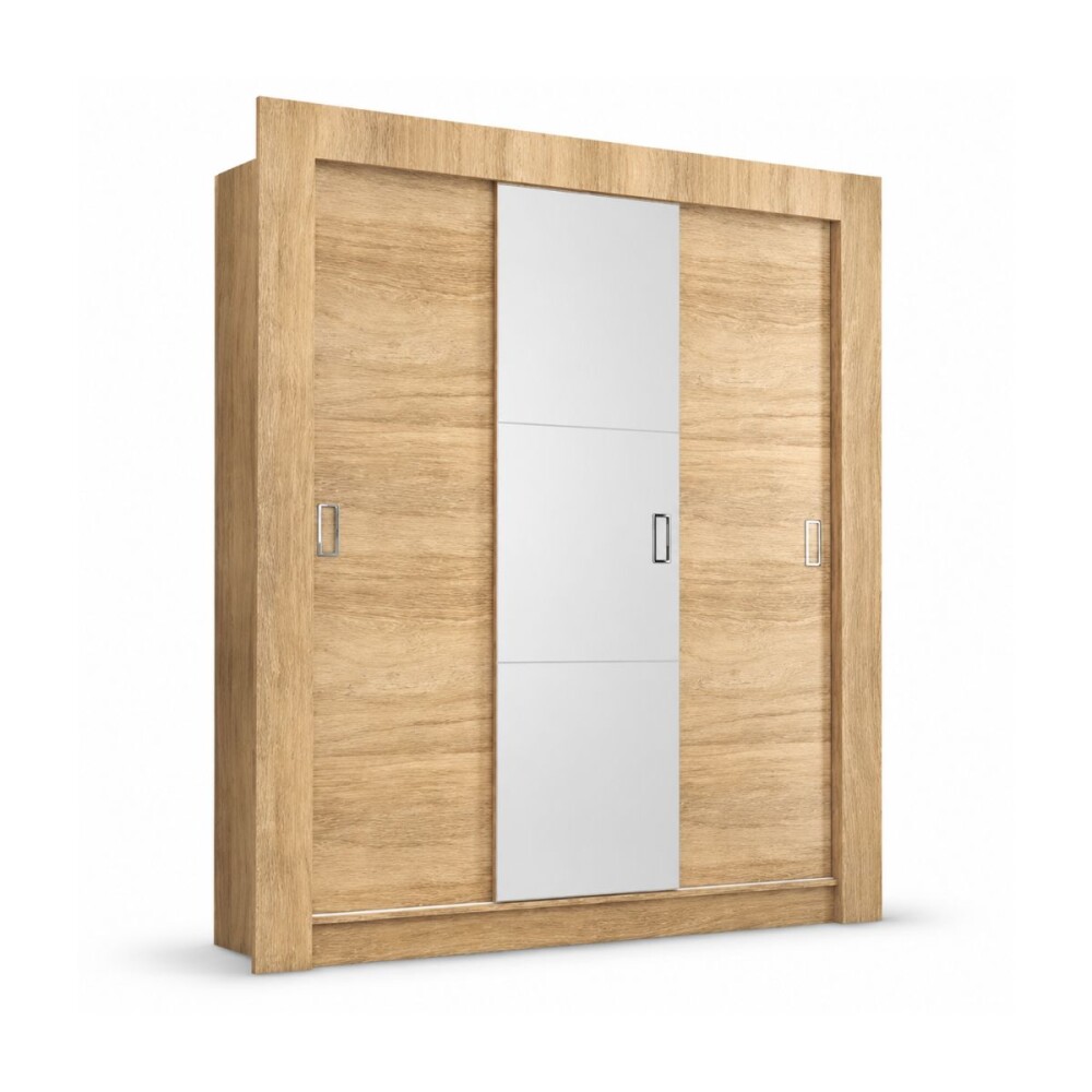 ROPERO - 3 PUERTAS CORREDIZAS CON ESPEJO ROPERO - 3 PUERTAS CORREDIZAS CON ESPEJO