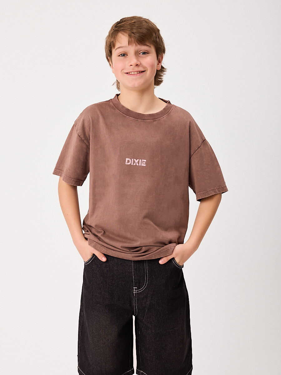T-SHIRT M/C COSTA DULCE TEEN DIXIE Marrón