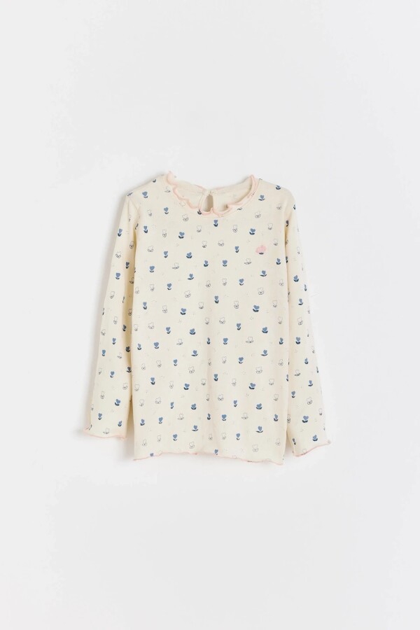T-SHIRT JENNY HEARTS Off White
