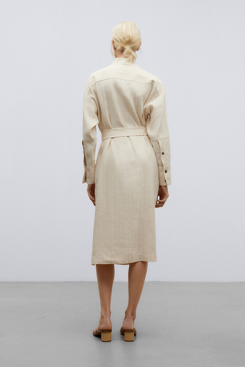 VESTIDO Crema
