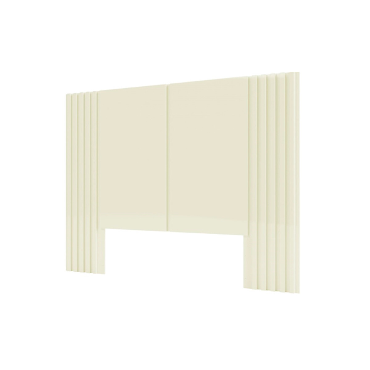Respaldo Cabecera Ripada Blanca 1.65 Tw153b 
