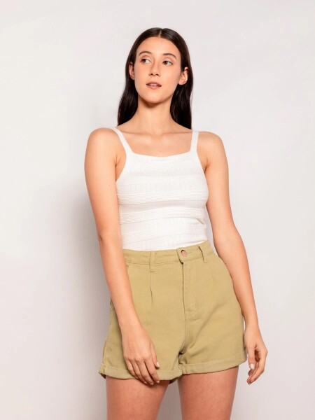 SHORT ALLIE MANTO C/DOBLES VERDE