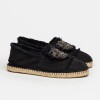 Alpargata The Royal Espadrile en textil Negro