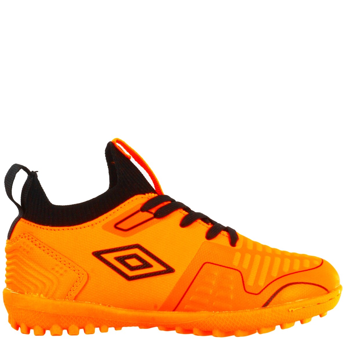 Championes de Hombre Umbro Futbol 5 Flash TF Umbro - Negro - Anaranjado 