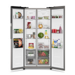 Refrigerador SBS 440 Lts Inox S/D INVERTER Gris