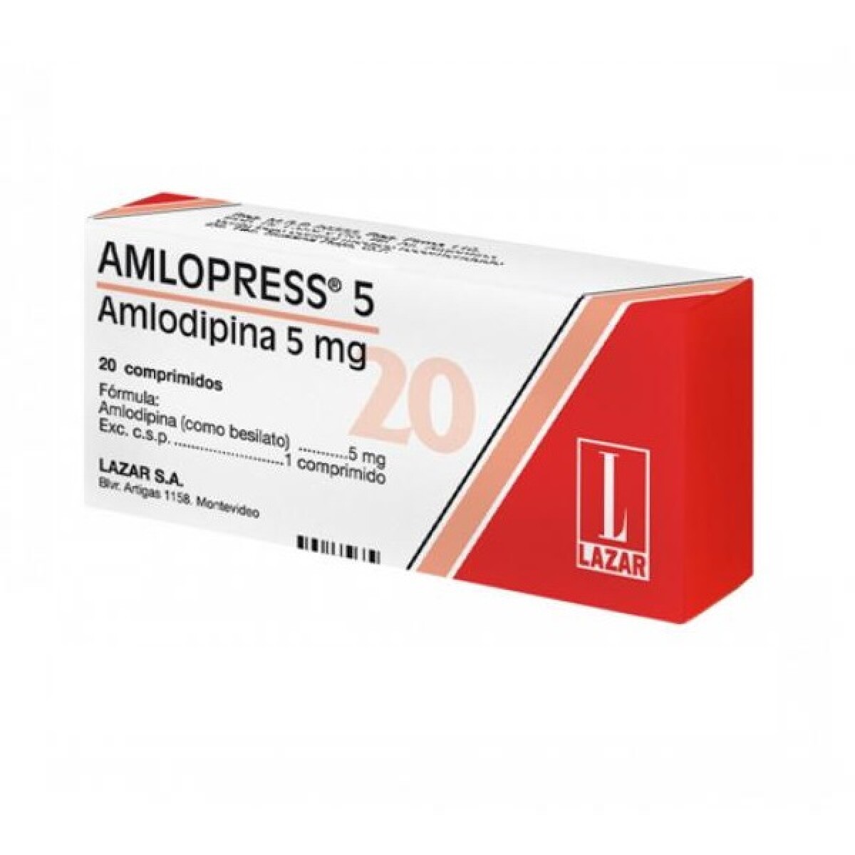 Amlopress 5 Mg. 20 Comp. 