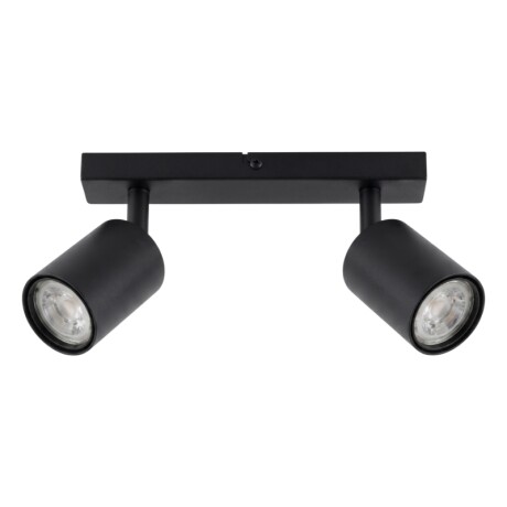 AASOL20 Luminaria de Techo Leticia Doble Negra
