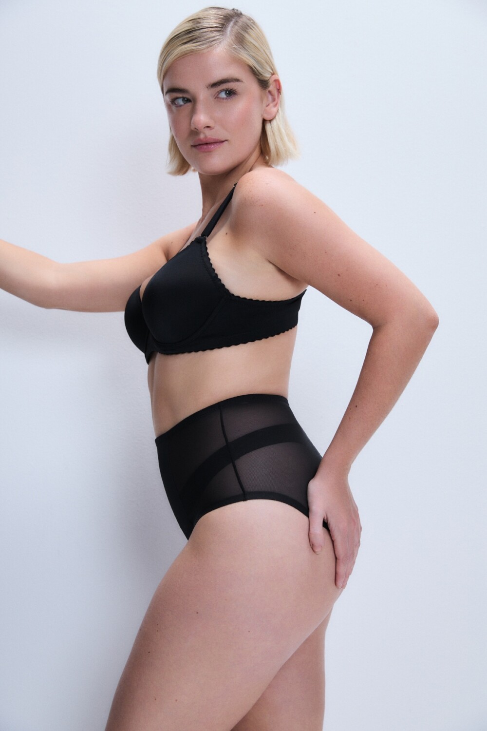 VEDETINA ALTA SHAPEWEAR Negro
