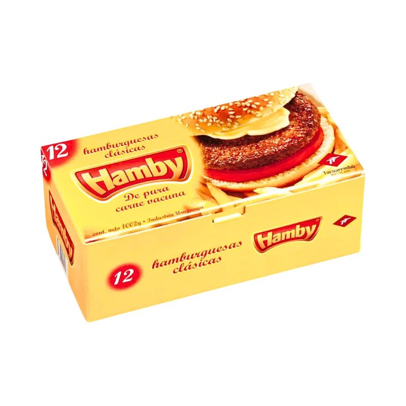 Hamburguesa Hamby - 12 ud. - 1 kg Hamburguesa Hamby - 12 ud. - 1 kg