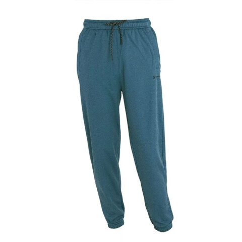 JOGGER POLY FLEECE GIRLS gris melange cl PETROLEO