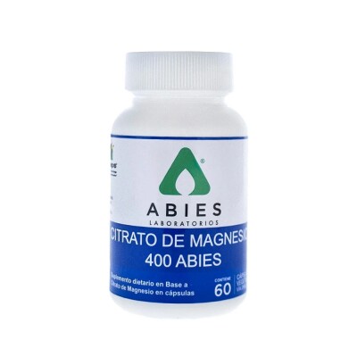 Citrato De Magnesio 400 Mg. 60 Caps. Citrato De Magnesio 400 Mg. 60 Caps.
