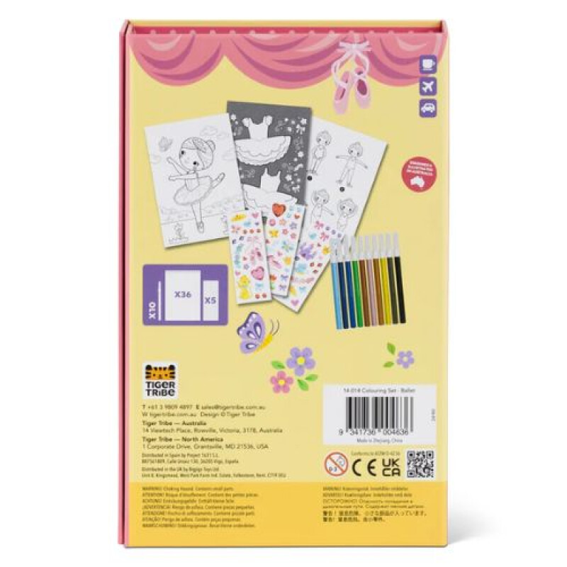 Set para Pintar- Ballet Set Para Pintar- Ballet