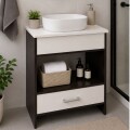 MUEBLE DE BAÑO 64 CM CON MESADA DE QUARELLA - SIN BACHA MUEBLE DE BAÑO 64 CM CON MESADA DE QUARELLA - SIN BACHA