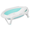 Bañera Plegable con Soporte para Bebé Carestino 30 Litros Aguamarina