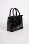 CARTERA MINI TOTE SHINY Negro