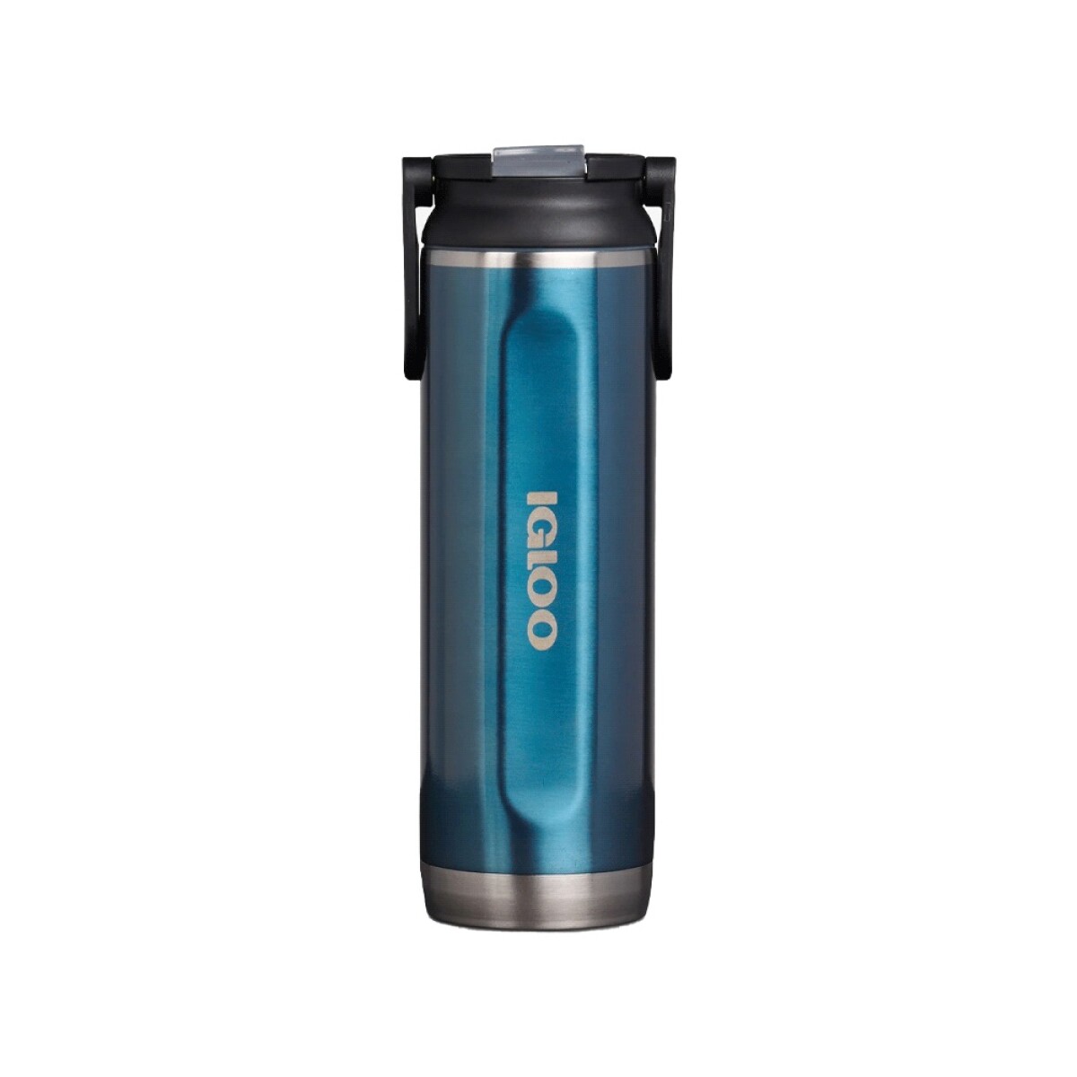IGLOO BOTELLA 600ML - AZUL CON MANIJA 