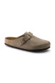 Zueco Boston Sfb Leve - Regular Taupe
