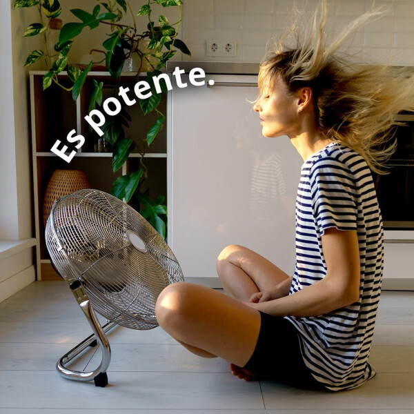 Ventilador Turbo Inox Punktal Pk-ti888 VENTILADOR DE METAL PUNKTAL PK-TI888