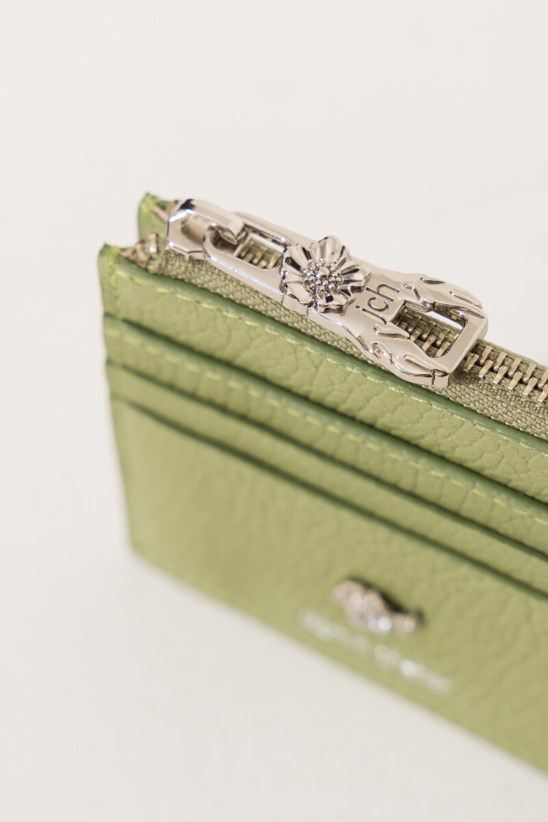 TARJETERO BARROQUE Verde Oliva