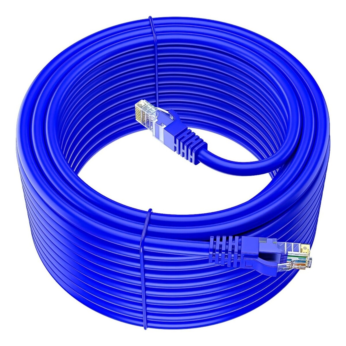 Cable De Red Ethernet Rj45 Utp Categoria 5e 25 Mtros Sellado 