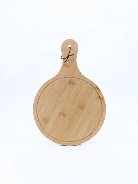 TABLA REDONDA CON MANGO MADERA