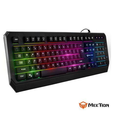 Teclado Impermeable Meetion USB MT-K9320 NEGRO