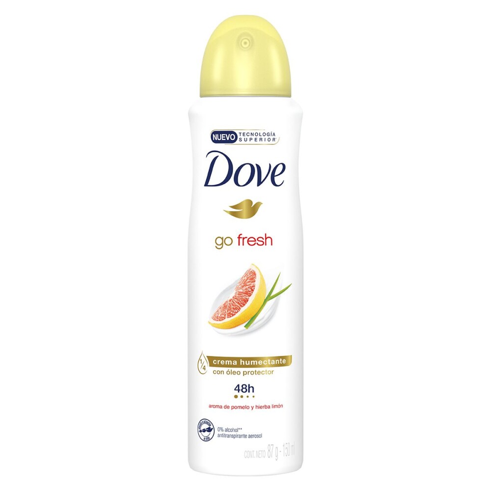 DOVE DEO AEROSOL AP POMELO FR. X 150 ML. única