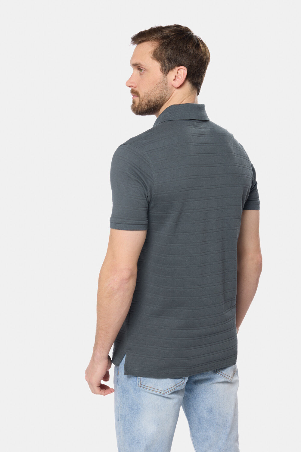 REMERA POLO LISA Verde