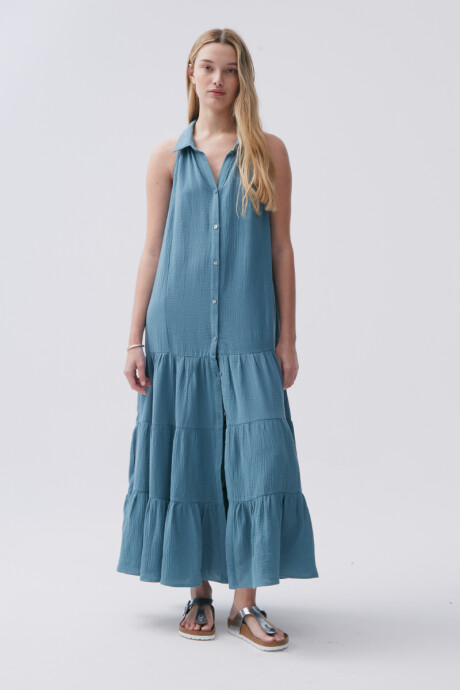 Vestido Luna Petroleo