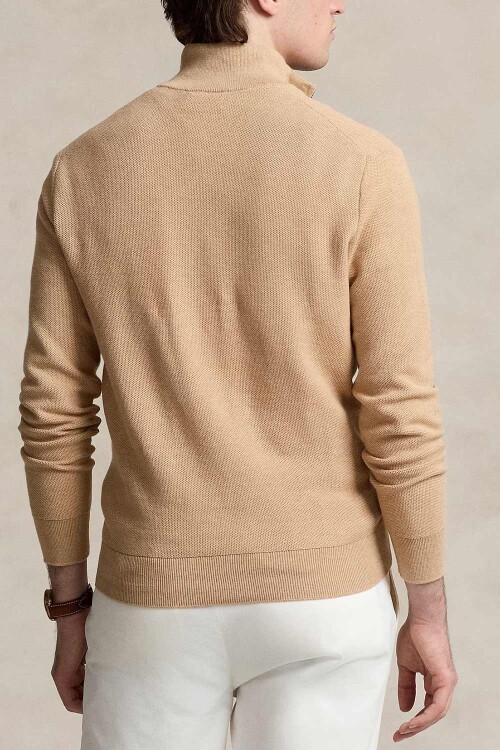 Sweater Polo Ralph Lauren Camel Melange