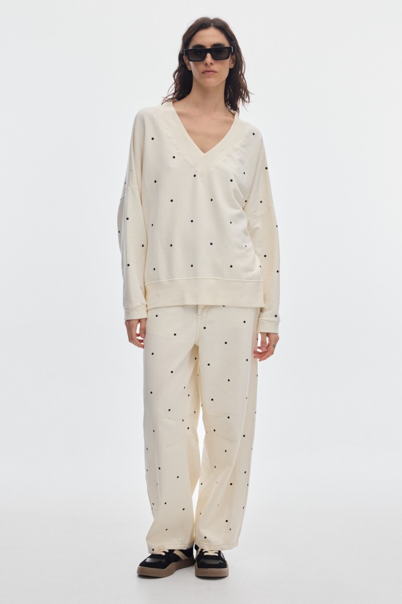 Buzo Reno Dots Cream