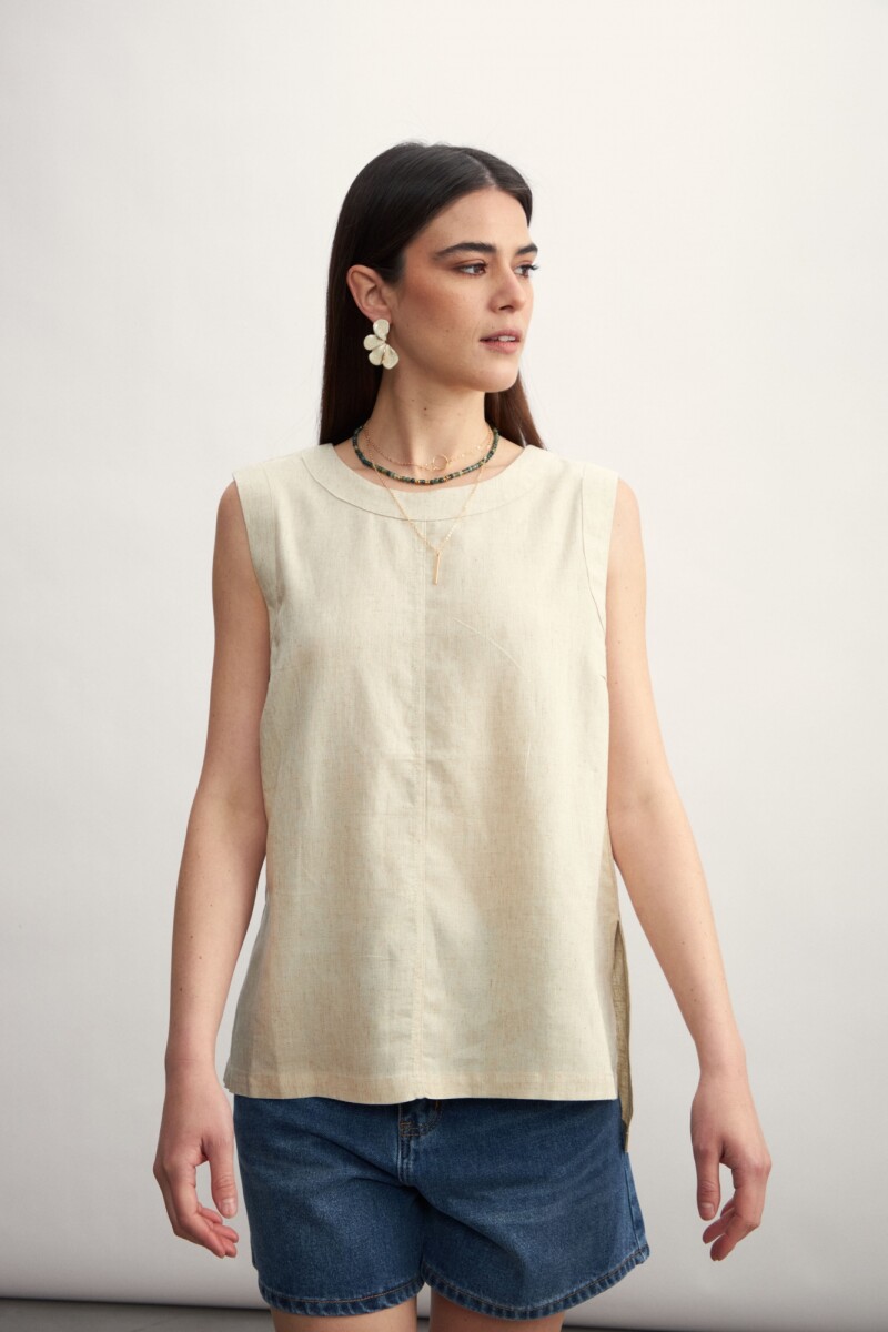 Blusa Martha - Beige 