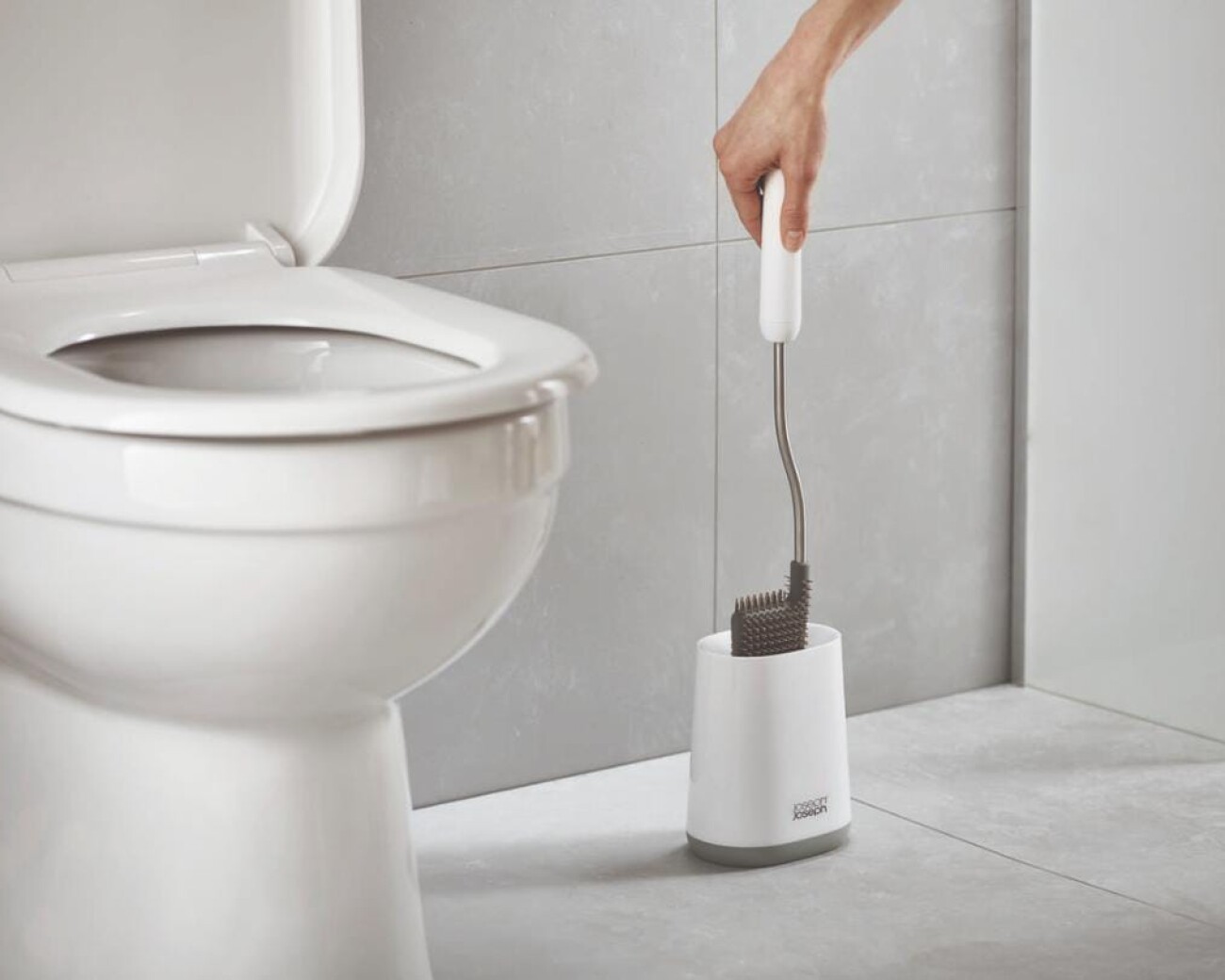 Escobilla de Toilette con Soporte - Flex™ LiteJoseph Joseph Escobilla de Toilette con Soporte - Flex™ LiteJoseph Joseph